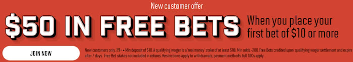 Eligibility restrictions apply. See SI Sportsbook for more details. If you or someone you know has a gambling problem and wants help, call 1-800-522-4700.